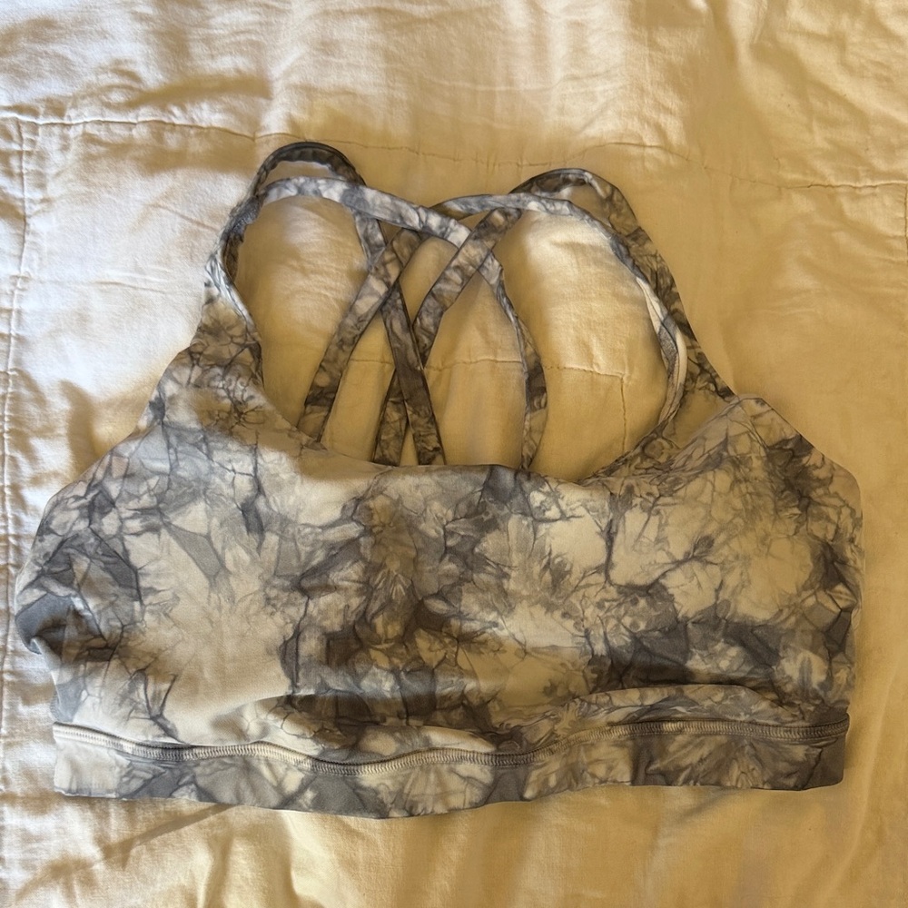 Lululemon Athletica Marble Pattern Sports Bra